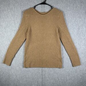 Banana Republic Sweater Women's Small Brown Fine Italian Yarn Filpucci Cashmere